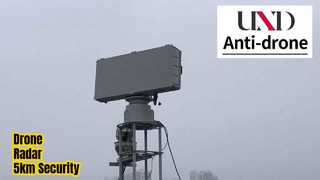 ドローンレーダー 5km UAV 検出セキュリティ