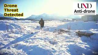 ドローン探知レーダー 3.5KM Ku バンド